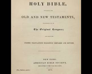 American Bible Society Pica Reference Quarto Bible