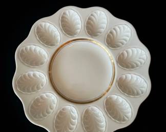 Vintage Le Tallec Limoges Oyster Plate