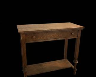 Mission Style QuarterSawn Oak Library Table or Writing Desk