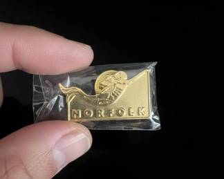 Norfolk Mermaid Lapel Pin