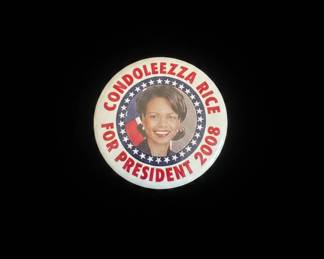 Condoleezza Rice for President Political Button
