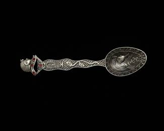 Egyptian Revival Souvenir Spoon