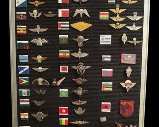 Collection of International Parachutist Badges and Patches