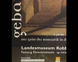 Gebaute Trume am Mittelrhein Exhibition Poster second image