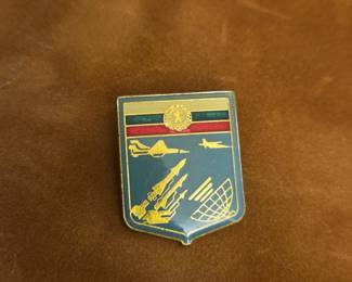 Lithuanian Air Defense Forces SovietEra Enamel Pin