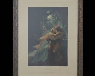 Franz Hanfstaengl Die Walkre Lithograph