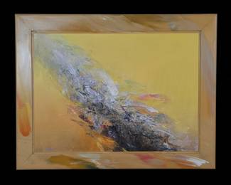 Abstract Expressionist Painting by AdoRAvec