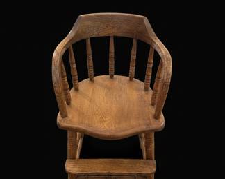 Vintage Oak High Chair