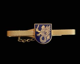 Vintage Finnish Heraldic Lion Cufflink and Tie Bar Set second image