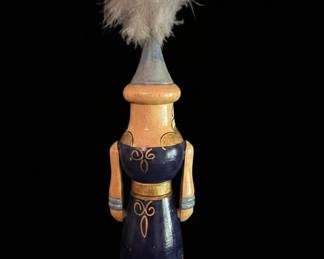 Vintage SovietEra Central Asian Decorative Wood Figurines second image