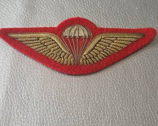 British Parachute Regiment Bullion Qualification Badge Mess Dress