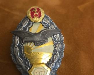 Bulgarian Peoples Army Paratrooper Badge