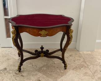 Gilded Card Table $3000.00