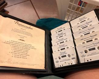 Marantz Pianocorder Library Cassette Binder with full set of Volume 1