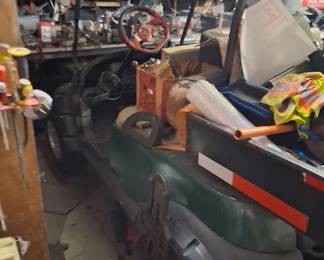 Lifted golf cart