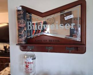 Budweiser coat rack