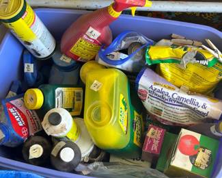 Yard chemicals and treatments