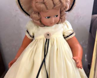 Collectible doll. About two feet high.