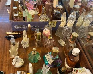 Collectible perfume bottles