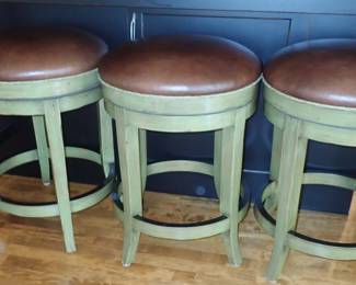 GREEN BAR STOOLS