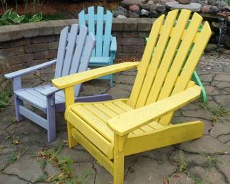 ADIRONDACK CHAIRS MULTI COLORS