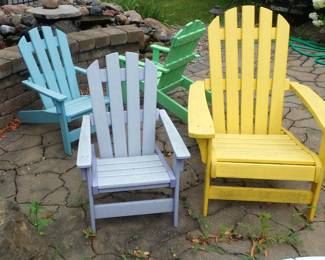 ADIRONDACK CHAIRS MULTI COLORS
