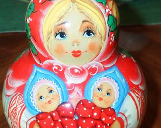 RUSSAN PAINTED DOLL