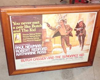 BUTCH CASSIDY AND THE SUNDANCE KID MOVIE POSTER