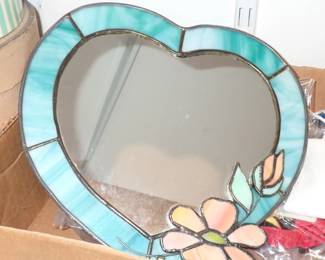 STAINED GLASS MIRROR