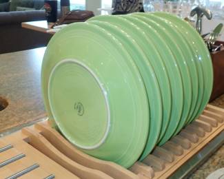 FIESTAWARE PLATES GREEN