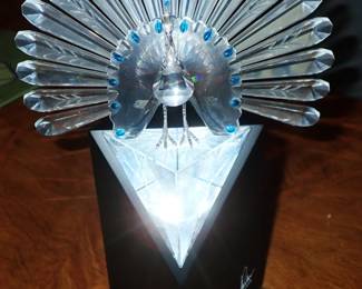 SWAROVSKI PEACOCK - VERY IMPRESSIVE