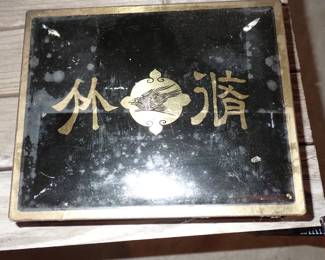 MAHJONG VINTAGE WITH TIN