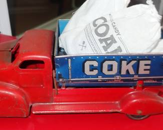 Louis Marx & Co. 1940'S COKE DUMP TRUCK
