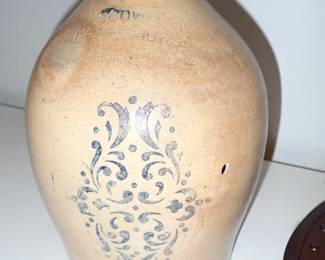 SALT GLAZED VASE F.H. Cowden (Henry Cowden)