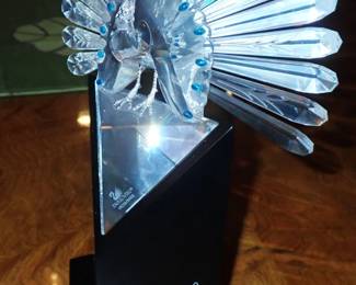SWAROVSKI PEACOCK - VERY IMPRESSIVE