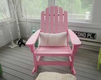 PINK ADIRONDACK CHAIR