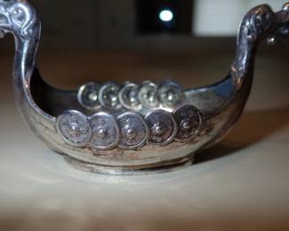 Scandinavian mini Viking ship BOWL