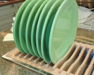 FIESTAWARE PLATES GREEN