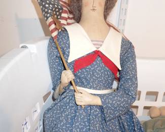 PRIMITIVE AMERICANA DOLL