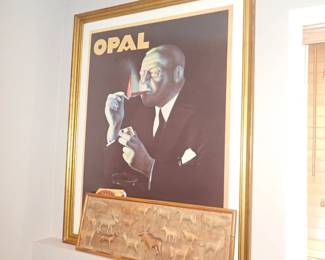 OPAL POSTER FRAMED