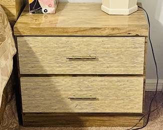 (2)Nightstands- L24" × T21"