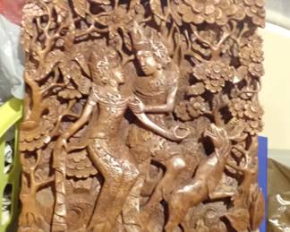 CARVED WOOD 
