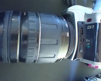 ZX - 7 CAMERA WITH EXTRA ZOOM LENS PENTAX