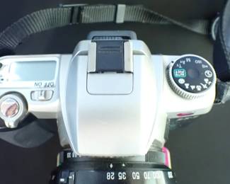 ZX - 7 CAMERA WITH EXTRA ZOOM LENS PENTAX