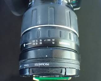 ZX - 7 CAMERA WITH EXTRA ZOOM LENS PENTAX