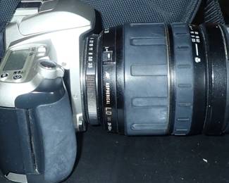ZX - 7 CAMERA WITH EXTRA ZOOM LENS PENTAX