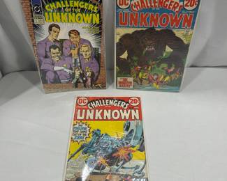 Vintage Comic Book Lot - Challengers of the Unknown