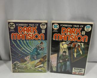 Vintage Comic Book Lot - Forbidden Tales of the Dark Mansion