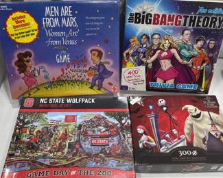 Board Game and Puzzle Lot 