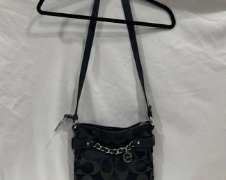 Black Coach Purse Bag